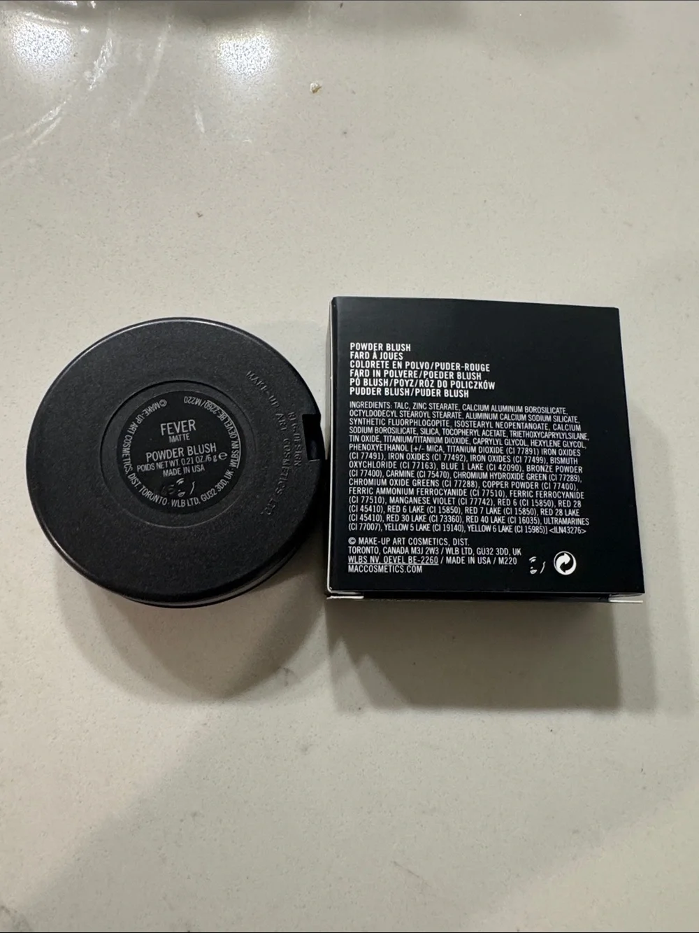 MAC Powder Blush matte shade 